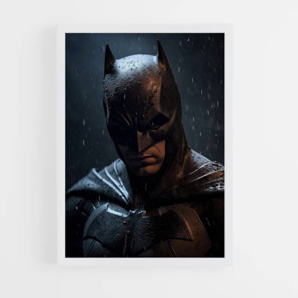 Poster Batman Pioggia