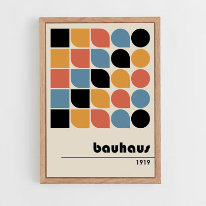 Poster Bauhaus minimalista