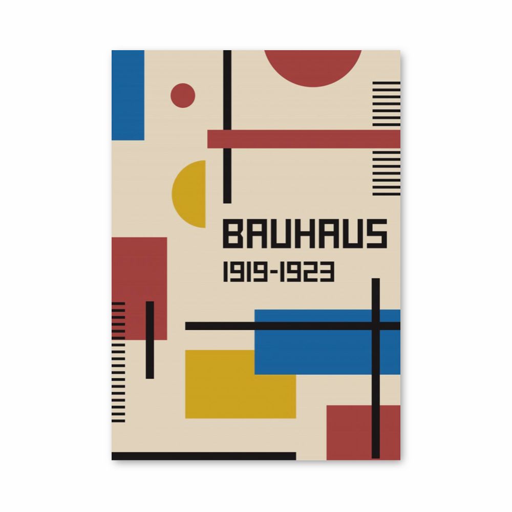 Manifesto Il tempo del Bauhaus