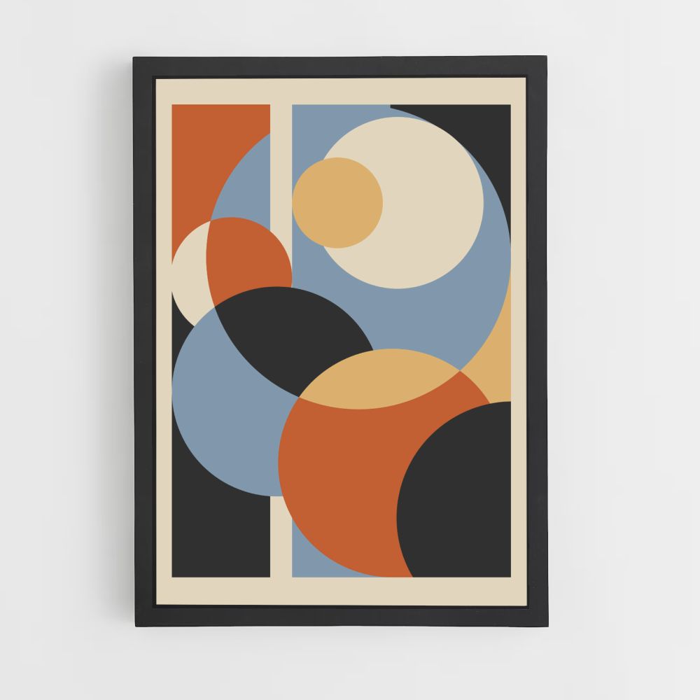 Poster Cerchio Bauhaus