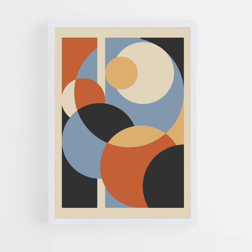 Poster Cerchio Bauhaus