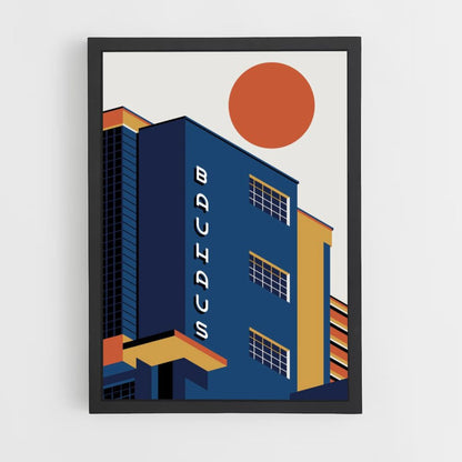 Poster Edificio Bauhaus