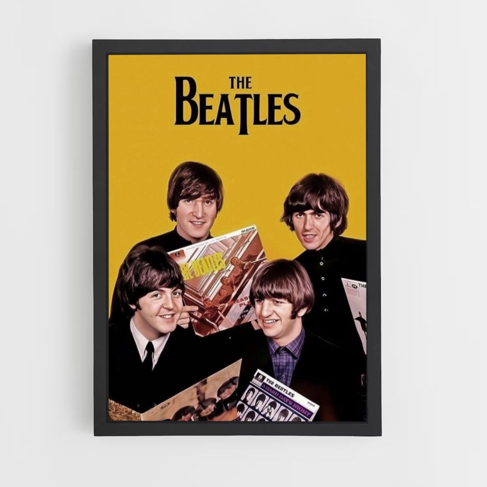 Poster I Beatles Giallo