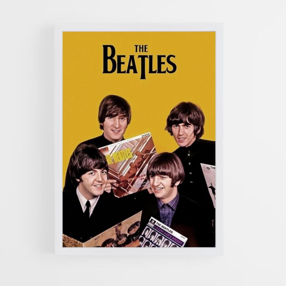 Poster I Beatles Giallo