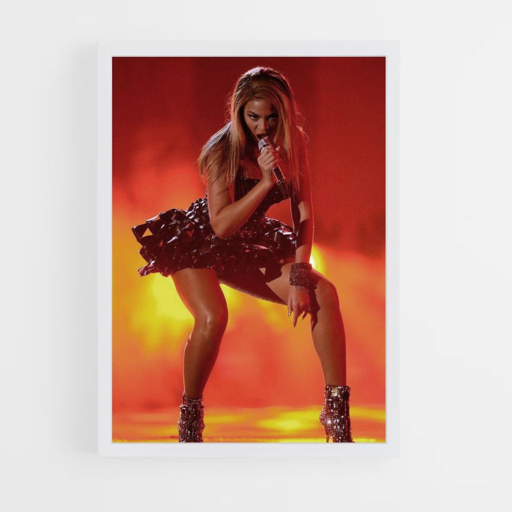 Poster Fuoco Beyoncé