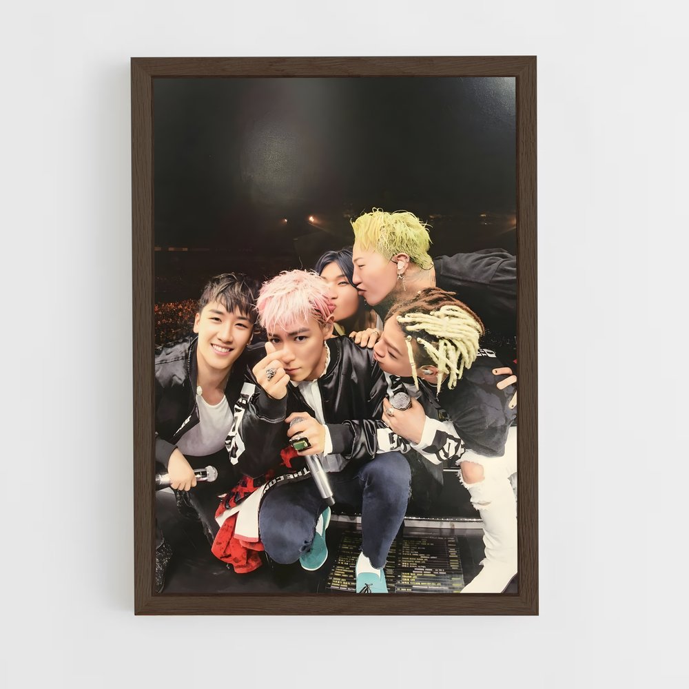 big-bang-5 cadre Bois foncé