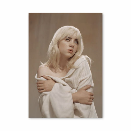 Poster Billie Eilish bionda