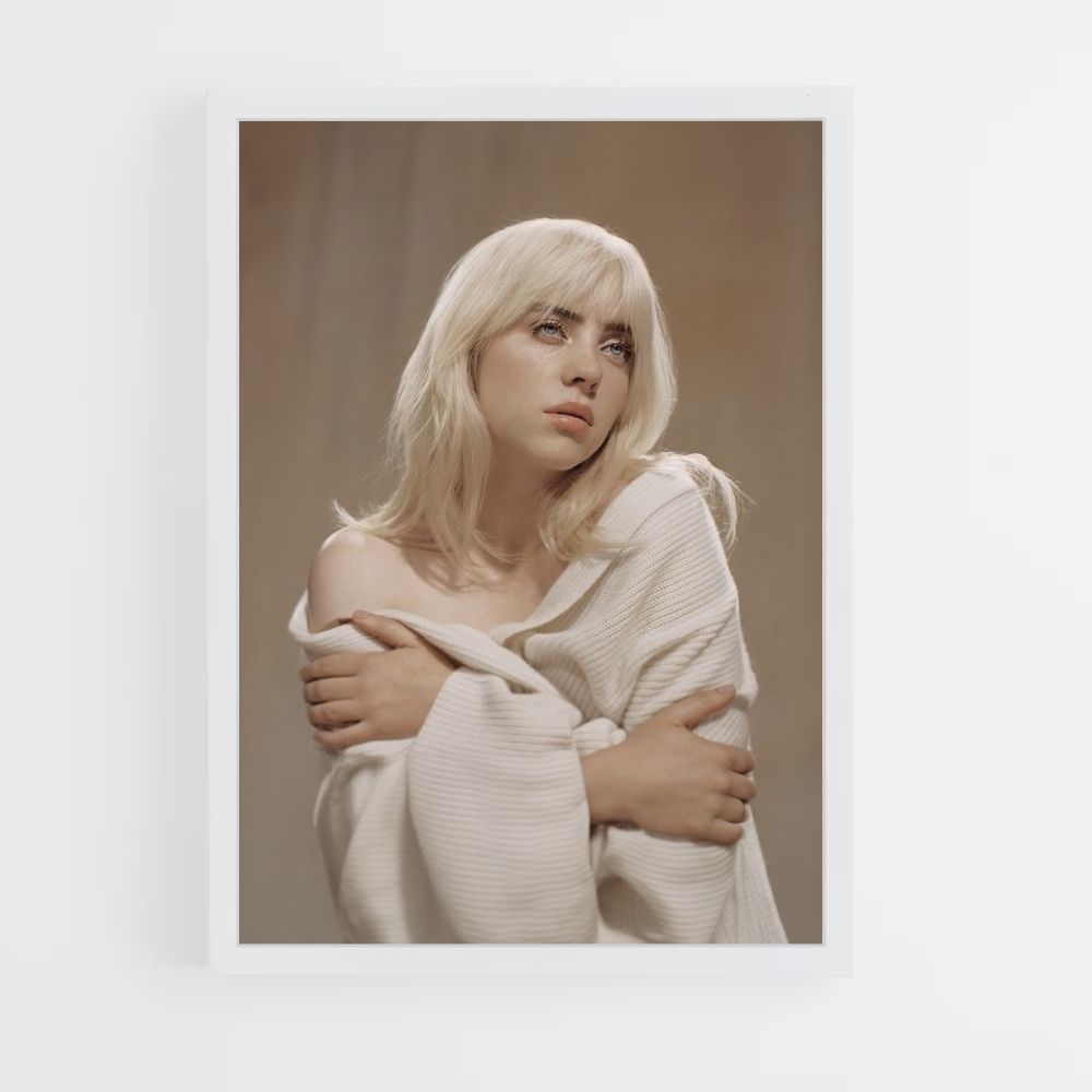 Poster Billie Eilish bionda