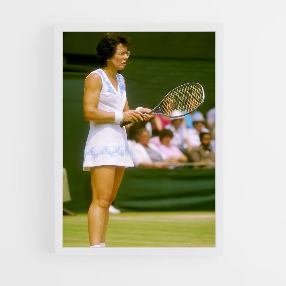 billie-jean-king-1 cadre Blanc