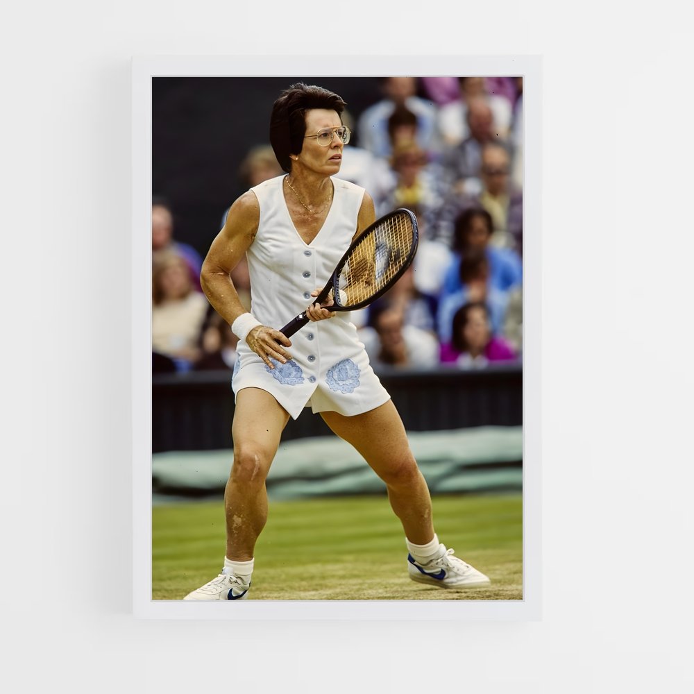 billie-jean-king-2 cadre Blanc