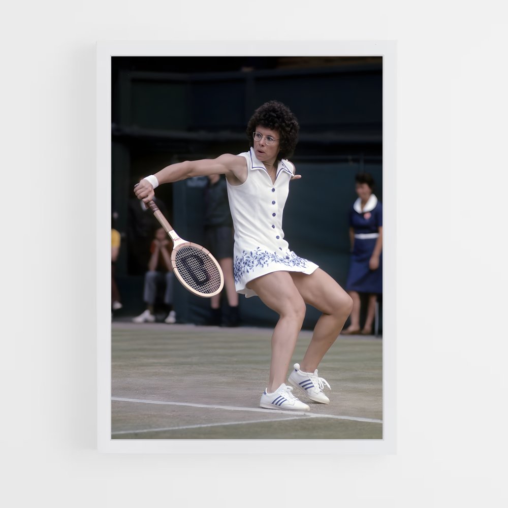 billie-jean-king-3 cadre Blanc