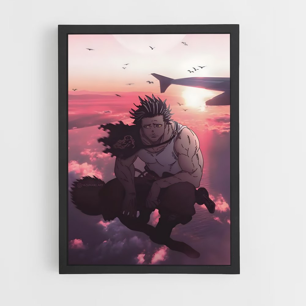 black-clover-11 cadre Noir