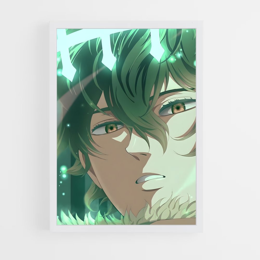 black-clover-2 cadre Blanc