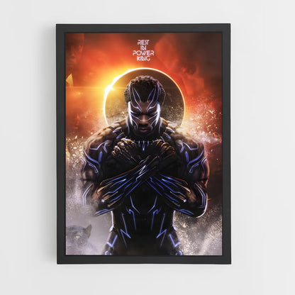 black-panther-1 cadre Noir