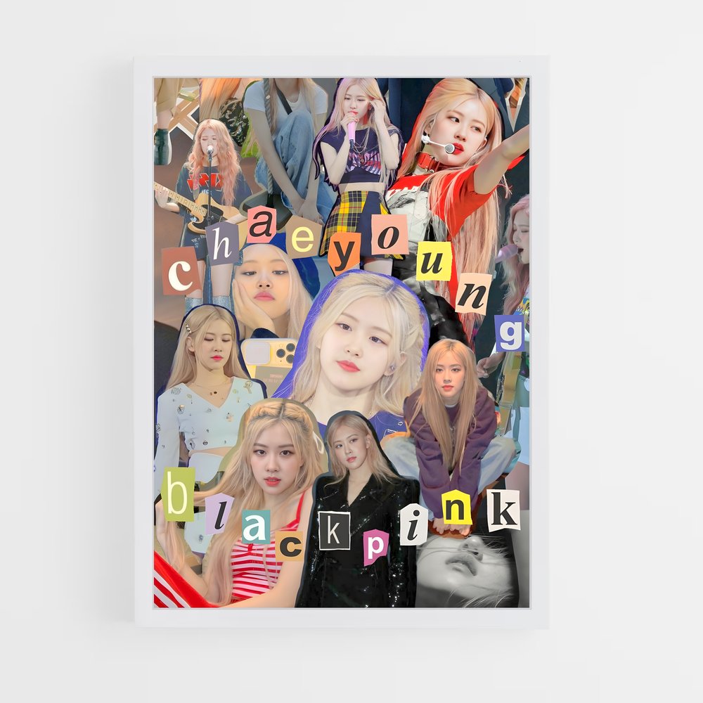 blackpink-10 cadre Blanc