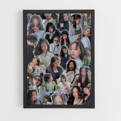 blackpink-4 cadre Noir