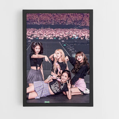 Poster Blackpink Nero