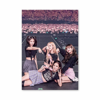 Poster Blackpink Nero