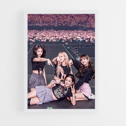 Poster Blackpink Nero