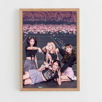 Poster Blackpink Nero