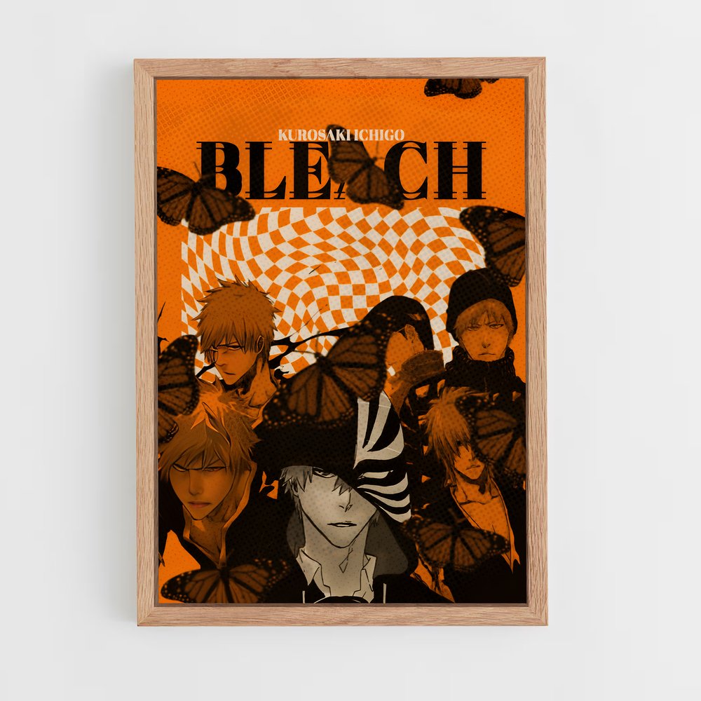 bleach-5 cadre Bois clair