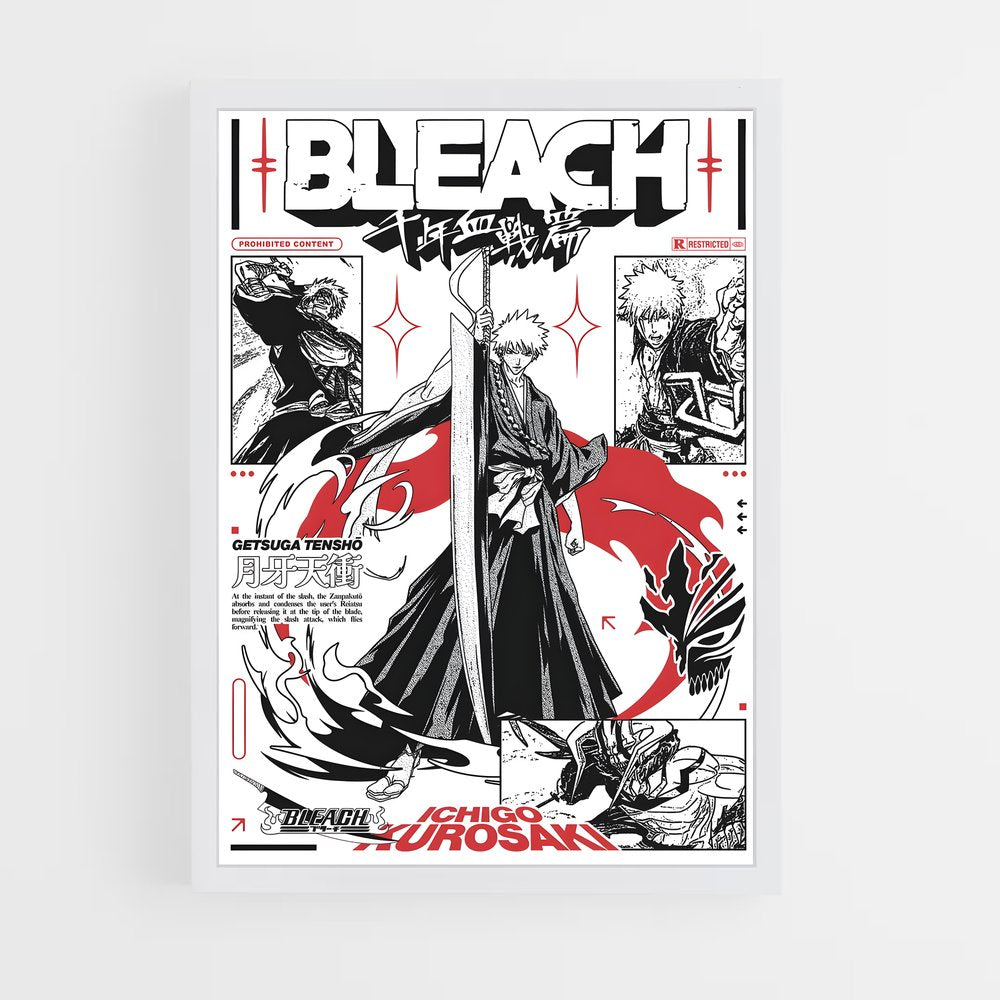 bleach-6 cadre Blanc