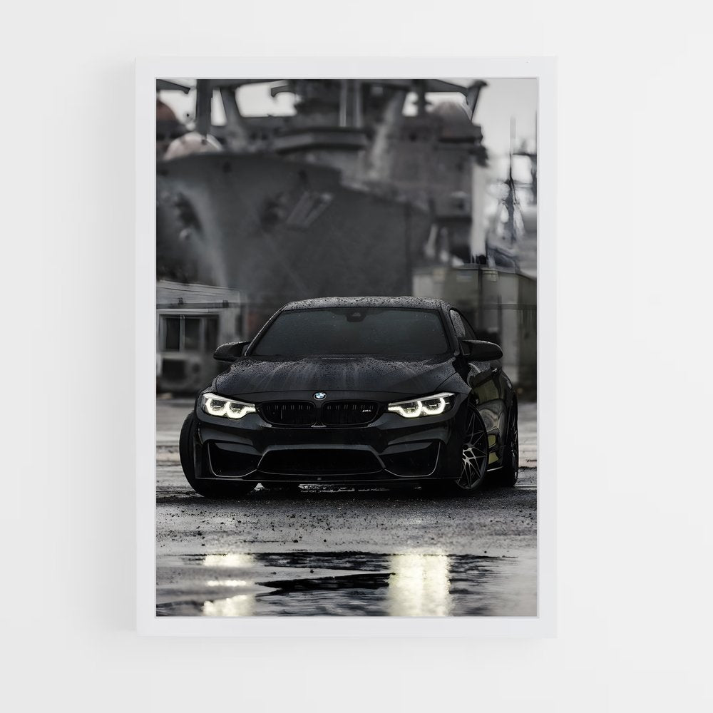 bmw-1 cadre Blanc