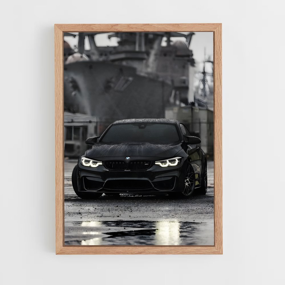 bmw-1 cadre Bois clair