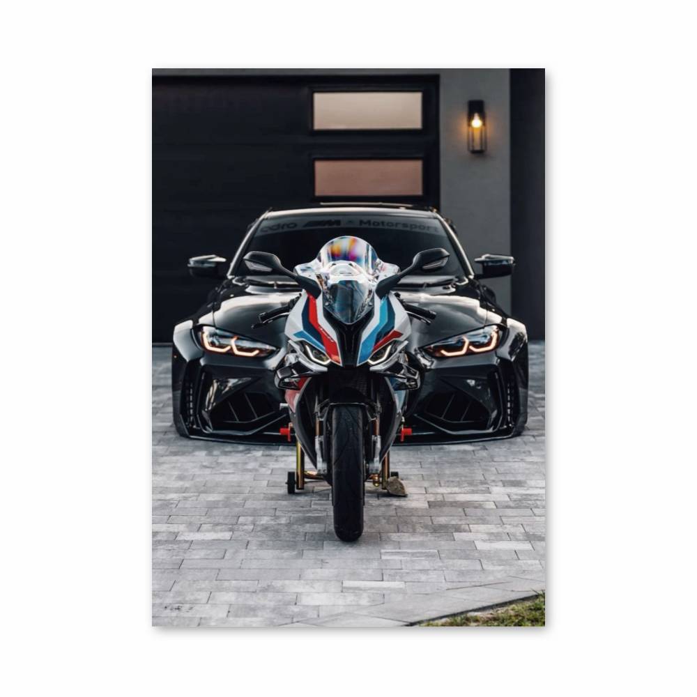 Poster BMW Auto Moto