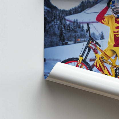 Poster di neve BMX