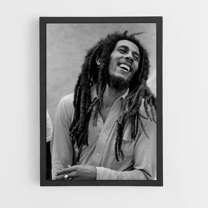 Poster Bob Marley che ride