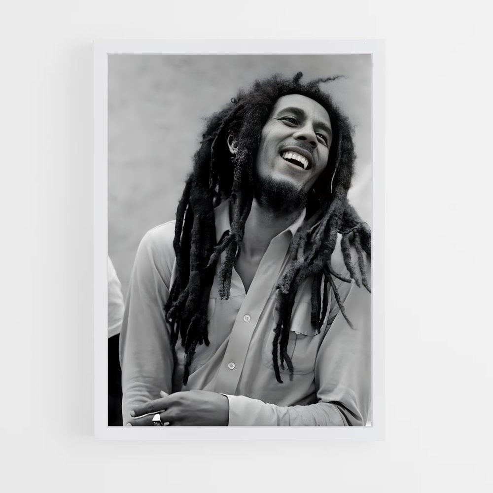 bob-marley-10 cadre Blanc