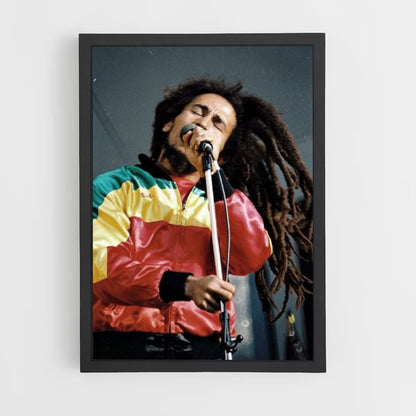 Poster Bob Marley dal vivo