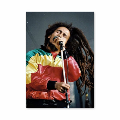 Poster Bob Marley dal vivo