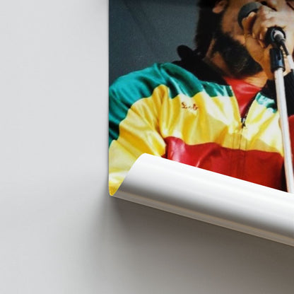 Poster Bob Marley dal vivo