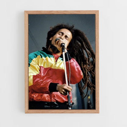 Poster Bob Marley dal vivo