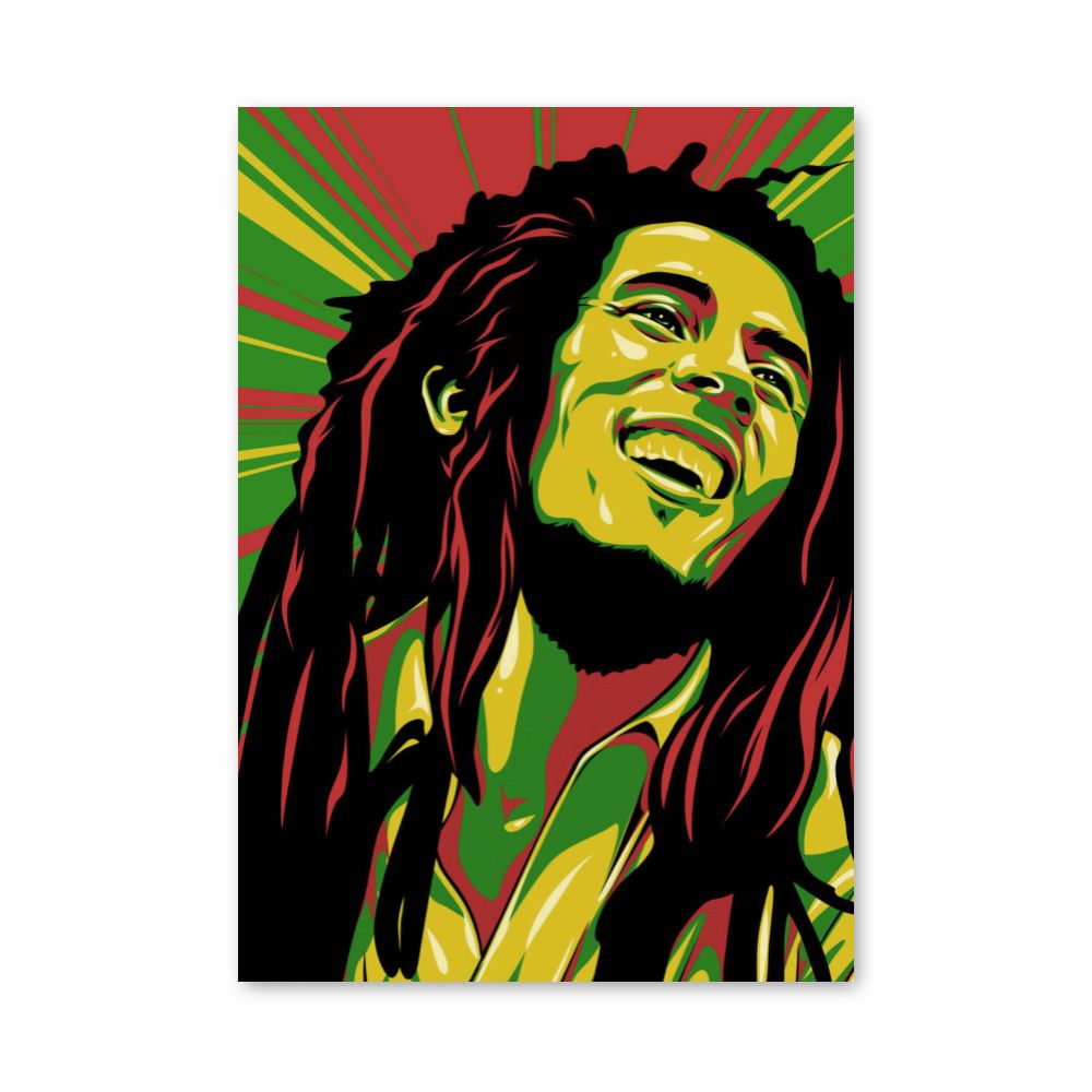 La locandina di Bob Marley