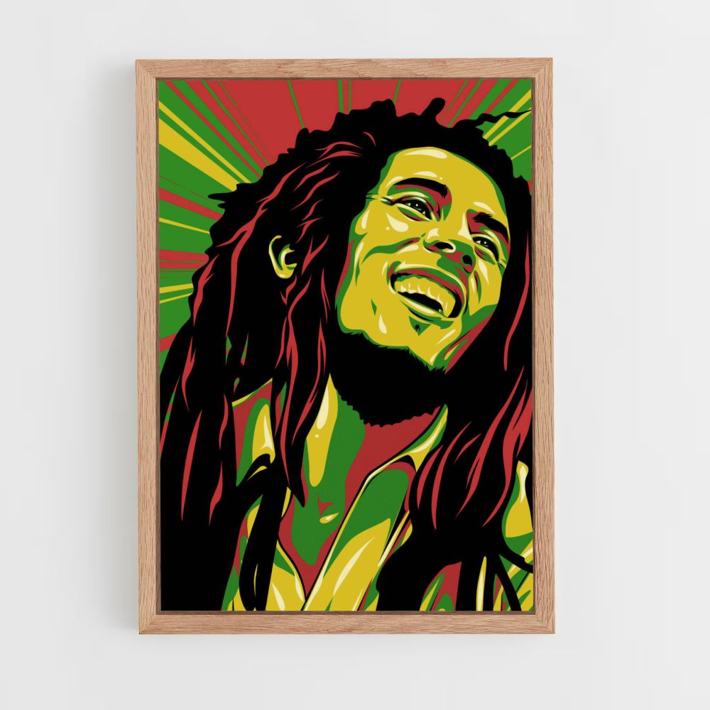 La locandina di Bob Marley