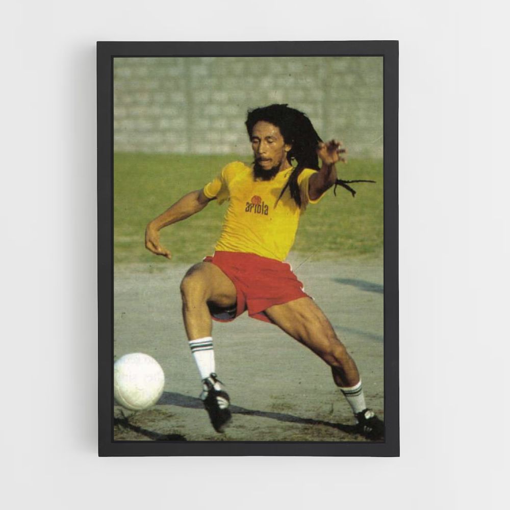 Poster Bob Marley Calcio