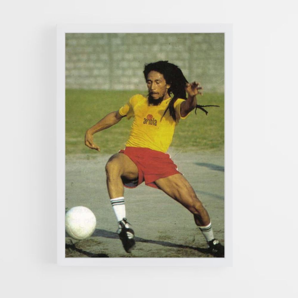 Poster Bob Marley Calcio