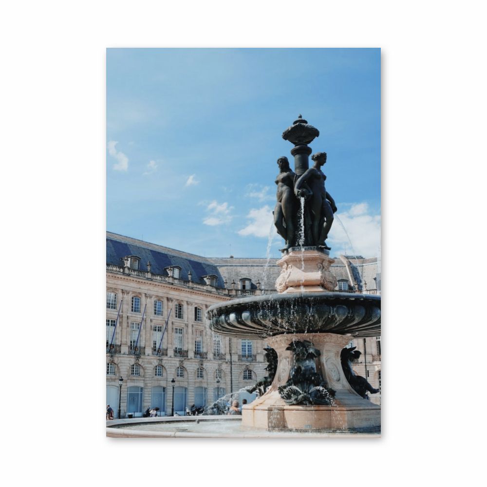 Poster della Fontana di Bordeaux