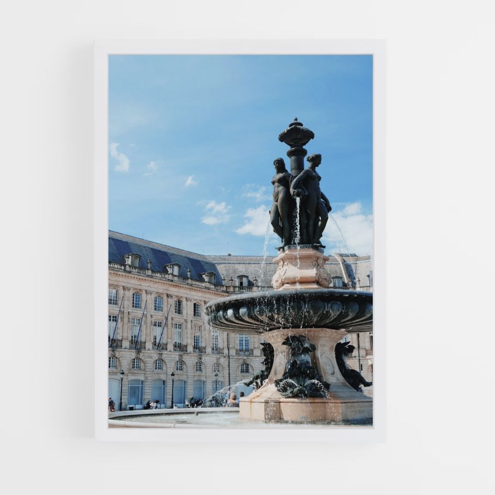 Poster della Fontana di Bordeaux