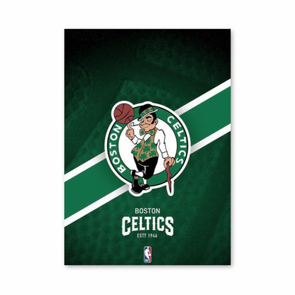 Poster Boston Celtics Verde