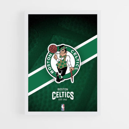 Poster Boston Celtics Verde