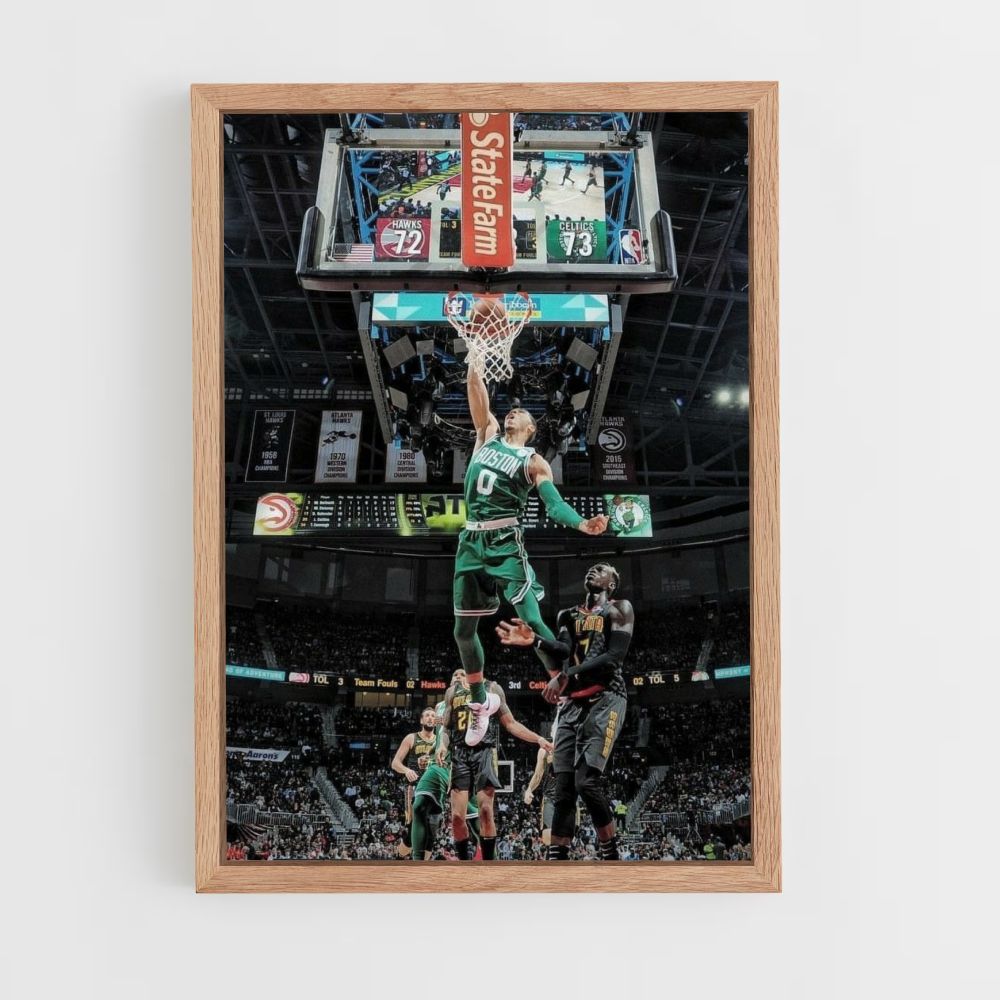 Poster Dunk dei Boston Celtics