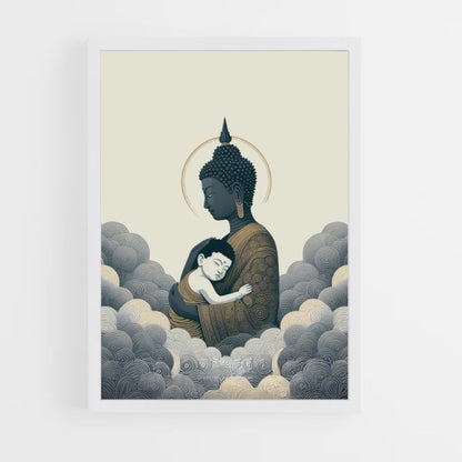 Poster di nuvole di Buddha