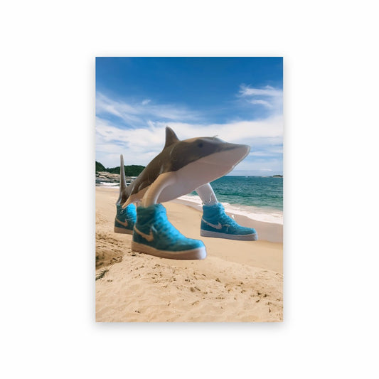 Poster Tralalero Tralala Plage