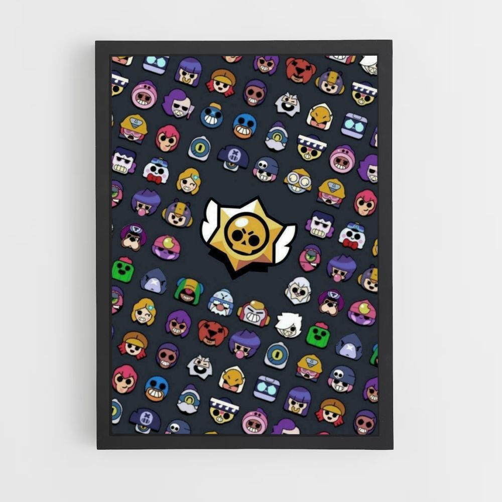 Poster Logo di Brawl Star