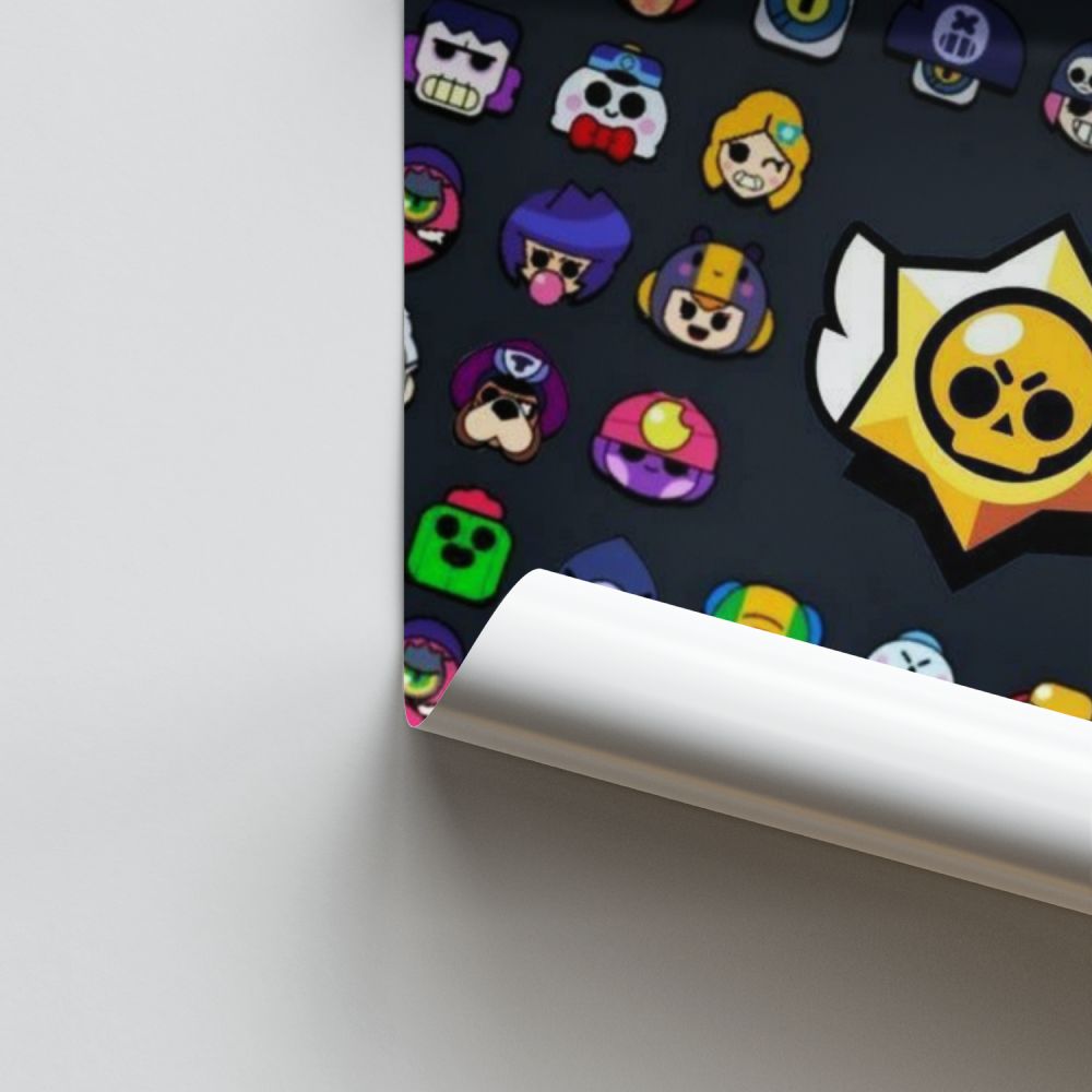 Poster Logo di Brawl Star