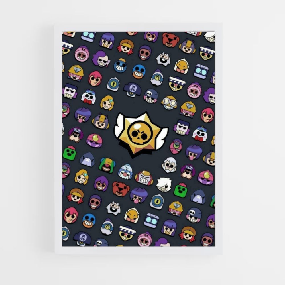 Poster Logo di Brawl Star